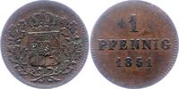 Bayern Pfennig Maximilian II. Joseph 1848-1864. -