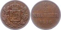 Bayern 1/2 Kreuzer Maximilian II. Joseph 1848-1864. -