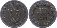 Nassau Kreuzer Adolph 1839-1866. -