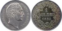 Bayern Gulden Maximilian II. Joseph 1848-1864. -