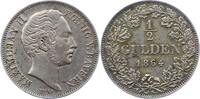 Bayern 1/2 Gulden Maximilian II. Joseph 1848-1864. -