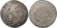 Sachsen-Albertinische Linie Wechseltaler Johann Georg II. 1656-1680. -