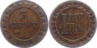 Westfalen, Königreich 3 Centimes Hieronymus Napoleon 1807-1813. -