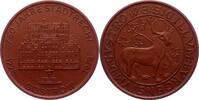 Mecklenburg-Güstrow Porzellanmedaille Medaillen. -