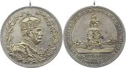 Brandenburg-Preußen Versilberte Bronzemedaille Wilhelm II. 1888-1918. -