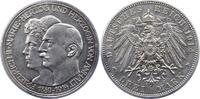 Anhalt 3 Mark Friedrich II. 1904-1918. -