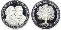 Personenmedaillen Silbermedaille Goethe, Johann Wolfgang von *1749 Frankfurt, +1832. -