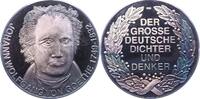 Personenmedaillen Silbermedaille Goethe, Johann Wolfgang von *1749 Frankfurt, +1832. -