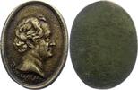 Personenmedaillen Bronzegussmedaille Goethe, Johann Wolfgang von *1749 Frankfurt, +1832. -