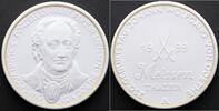 Personenmedaillen Porzellanmedaille Goethe, Johann Wolfgang von *1749 Frankfurt, +1832. -