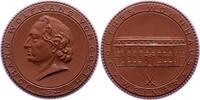 Personenmedaillen Porzellanmedaille Goethe, Johann Wolfgang von *1749 Frankfurt, +1832. -