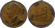 Personenmedaillen Bronzemedaille Goethe, Johann Wolfgang von *1749 Frankfurt, +1832. -