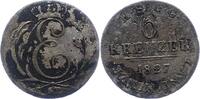 Sachsen-Coburg-Gotha 6 Kreuzer Ernst I. 1806-1844. -