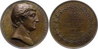 Schweden Bronzemedaille Carl XIV 1818-1844. -