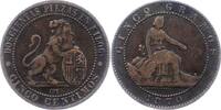 Spanien 5 Centimos Provisorische Regierung 1868-1871. -