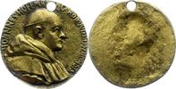 Haus Habsburg Einseitige Bronzegussmedaille Rudolf II. 1576-1612. -
