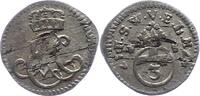 Sachsen-Weimar-Eisenach 3 Pfennig Ernst August Constantin 1756-1759. -