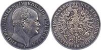 Brandenburg-Preußen Taler Friedrich Wilhelm IV. 1840-1861. -