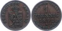 Anhalt-Dessau Pfennig Leopold Friedrich 1817-1871. -
