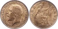 Großbritannien Penny George V. 1910-1936. -