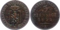 Reuss-jüngere Linie zu Schleiz 3 Pfennig Heinrich LXVII. 1854-1867. -