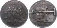 Sachsen-Albertinische Linie Sillbermedaille Friedrich August I. 1694-1733. -