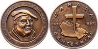Reformation Bronzemedaille 450-Jahrfeier der Reformation 1967. -