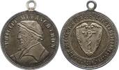 Reformation Versilberte Bronzemedaille 400. Geburtstag von Phillipp Melanchton. -