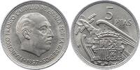 Spanien 5 Peseten Franco 1939-1975. -