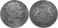 Bayern Doppeltaler Maximilian II. Joseph 1848-1864. -