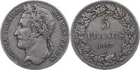 Belgien-Königreich 5 Franc Leopold I. 1830-1865. -