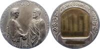 Liebe und Ehe Versilberte Bronzemedaille -