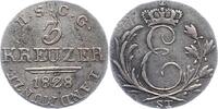 Sachsen-Coburg-Gotha 3 Kreuzer Ernst I. 1806-1844. -
