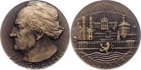 Tschechien Bronzegussmedaille Republik. -