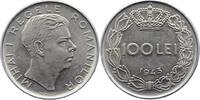 Rumänien 100 Lei 1943 Mihai I. 1940-1947. Vorzüglich 15,00 EUR  plus 6,00 EUR verzending