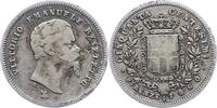 Italien-Sardinien 50 Centesimi Vittorio Emanuele II. 1849-1878. -