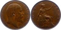 Großbritannien Penny Edward VII. 1901-1910. -