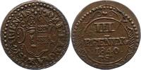 Mecklenburg-Wismar, Stadt 3 Pfennig -
