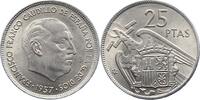 Spanien 25 Peseten Franco 1939-1975. -