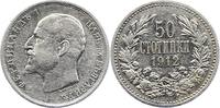 Bulgarien 50 Stotinki Ferdinand 1887-1918. -