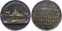 Erster Weltkrieg Silbermedaille Allgemeine Kriegspropaganda -