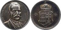 Erster Weltkrieg Silbermedaille Tisza, Istvan *1861 USA, +1918 Budapest, ungarischer Ministerpräsident. -