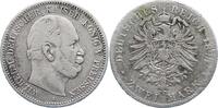 Preußen 2 Mark Wilhelm I. 1861-1888. -