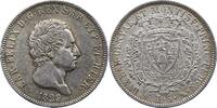 Italien-Sardinien 5 Lire Carlo Felice 1821-1831. -