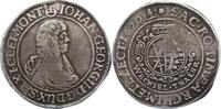 Sachsen-Albertinische Linie Wechseltaler Johann Georg II. 1656-1680. -