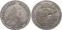 Württemberg Taler Karl Eugen 1744-1793. -