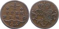 Würzburg-Bistum 1/2 Pfennig 1779-1795 Franz Ludwig von Erthal 1779-1795.... 14,00 EUR  plus 6,00 EUR verzending