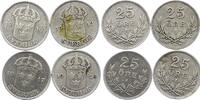 Schweden 25 Öre Gustaf V. 1907-1950. -