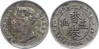 Hong-Kong 5 Cent Victoria 1841-1901. -