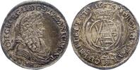 Sachsen-Albertinische Linie 2/3 Taler Johann Georg II. 1656-1680. -